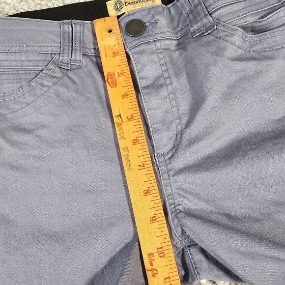 Democracy Women’s 10 Blue Gray Ab Technology Ankle Skinny Jeans Stretch - Picture 9 of 12